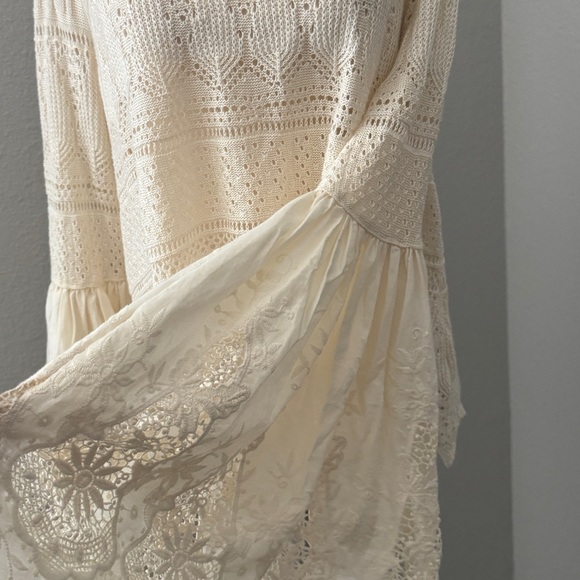 Free People Once Upon A Time Lace Top - Picture 4 of 8